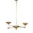 Lund Chandelier-Burnt Brass