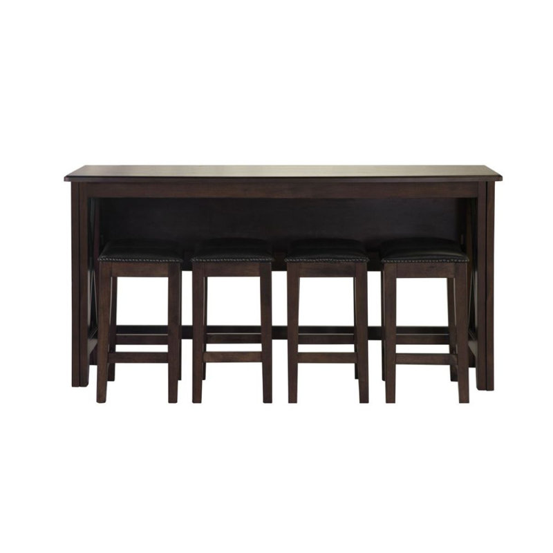Table à abattants avec tabourets Ed