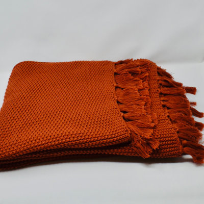 Knitted Throw Blanket