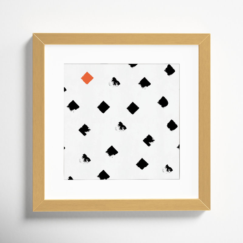 Cadre pour photo simple Blairs, Or, 20 po x 20 po emmêlé à 16 po x 16 po