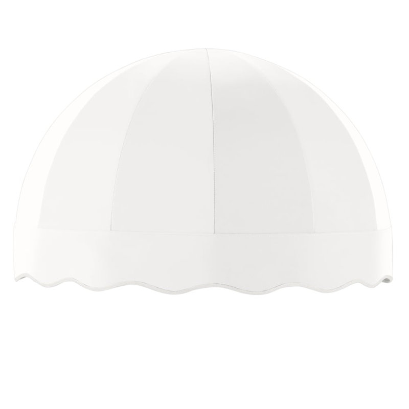 Auvent fixe en tissu acrylique Bostonian Awntech, Blanc, 27,25" H x 40,5" lx 20,25" D