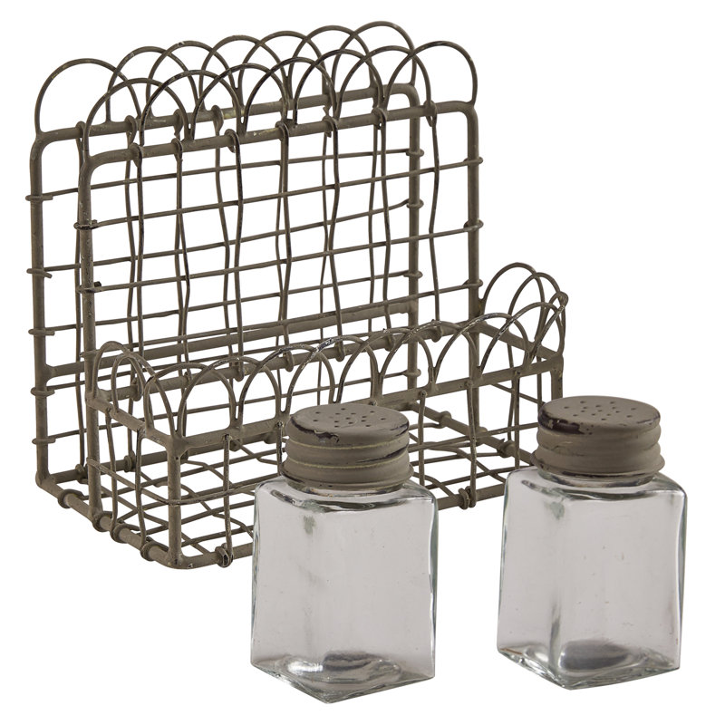 Metal Rectangle Flatware Caddy