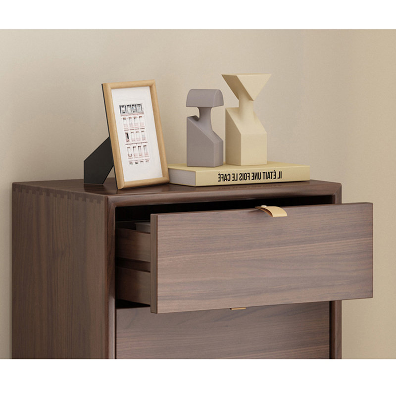 10 Pair Shoe Storage Cabinet, Brown/Walnut