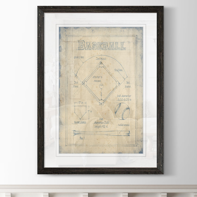 « all about the game i » par paul cezanne-cadre photo, reproduction d’art, H 32 po x l 44 po x 1,25 po, Blanc