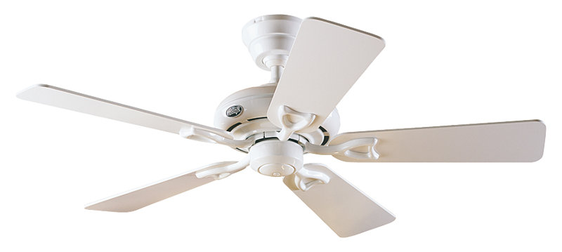 Quiana 107cm Ceiling Fan, Lacquered White
