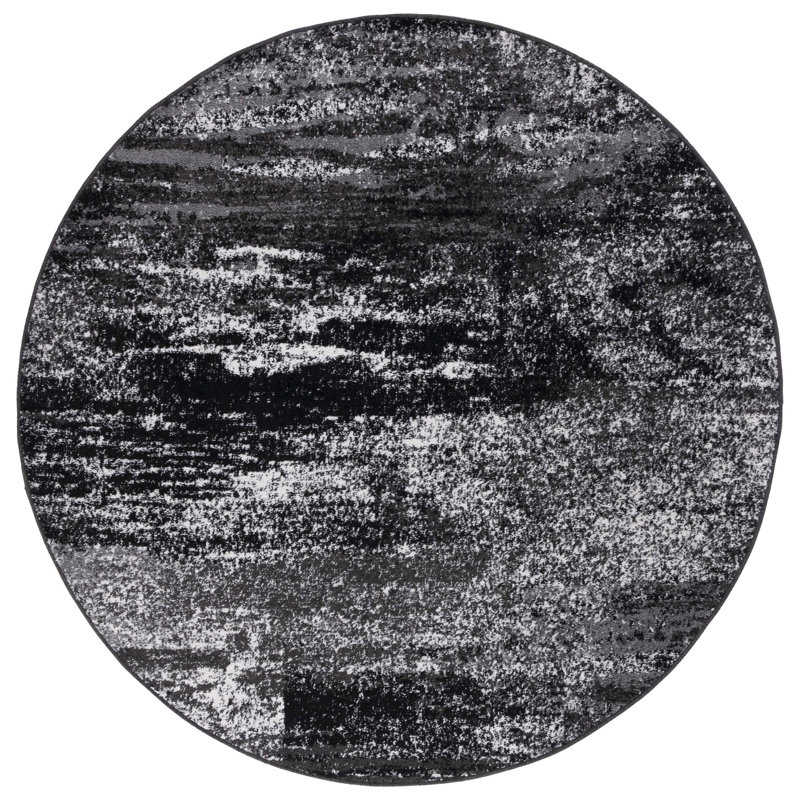 Tapis abstrait Gicelle Performance, Rond 4 pi