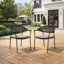 Chaises de patio en corde tissée Harbour Modern-1841043031