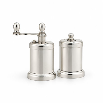Silver Penta Salt and Pepper Set