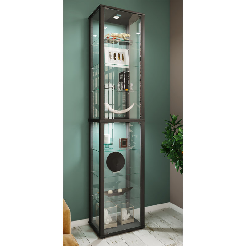 Carmelindo Display Cabinet, Black