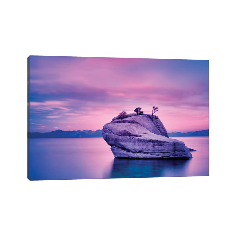 Bonsai Rock by Dennis Frates - Wrapped Canvas Gallery-Wrapped Canvas Giclée, 101.6 cm H x 66.04 cm W x 1.91 cm D