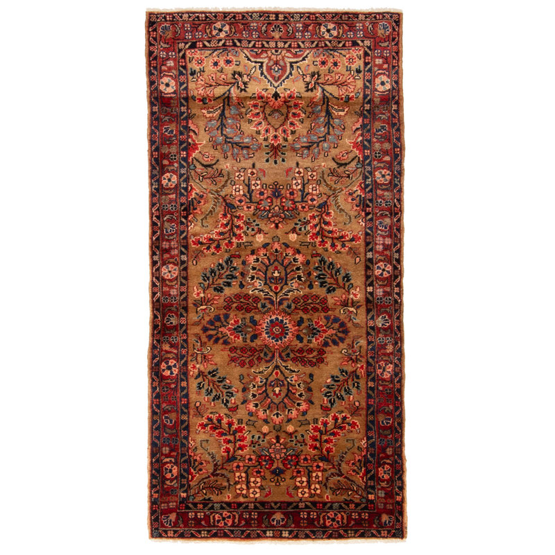 Tapis brun Anadol Vintage 3 pi 0 po x 6 pi 4 po