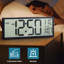 Numerical Electric Tabletop Clock in Black