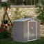 Bouzoun 7 ft. W x 4 ft. D Galvanised Steel Apex Garden Shed-1518190237
