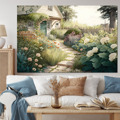 «Fresh Garden At The Country III - Farm Large», art mural