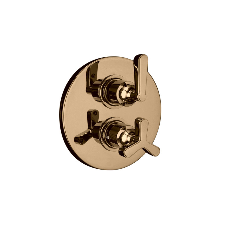 Tribeca Thermostatic Mixer, Light Gold