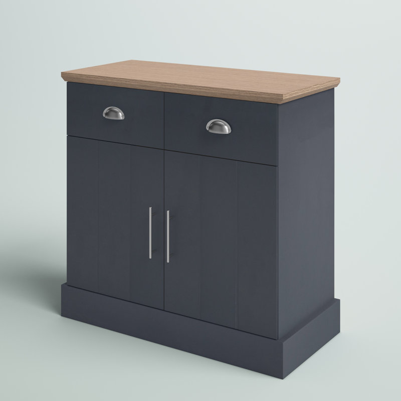 Brielle 79cm Sideboard, Slate Blue