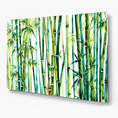 Art mural hawaïen en bambou beige