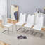 Ensemble de chaises de salle à manger élégantes avec pieds en métal durables, parfait pour les espaces modernes et polyvalents-654435803-654435802-654435806