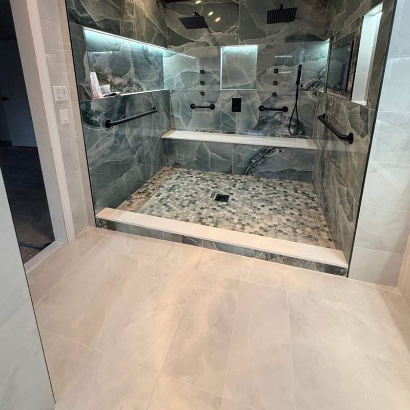 Geo Lush 12" x 24" White Matte Porcelain Floor and Wall Tile, Matte White