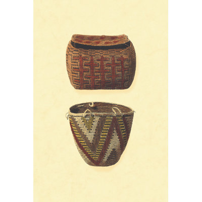 Hand Woven Baskets I by Jennifer Paxton Parker - Wrapped Canvas Print
