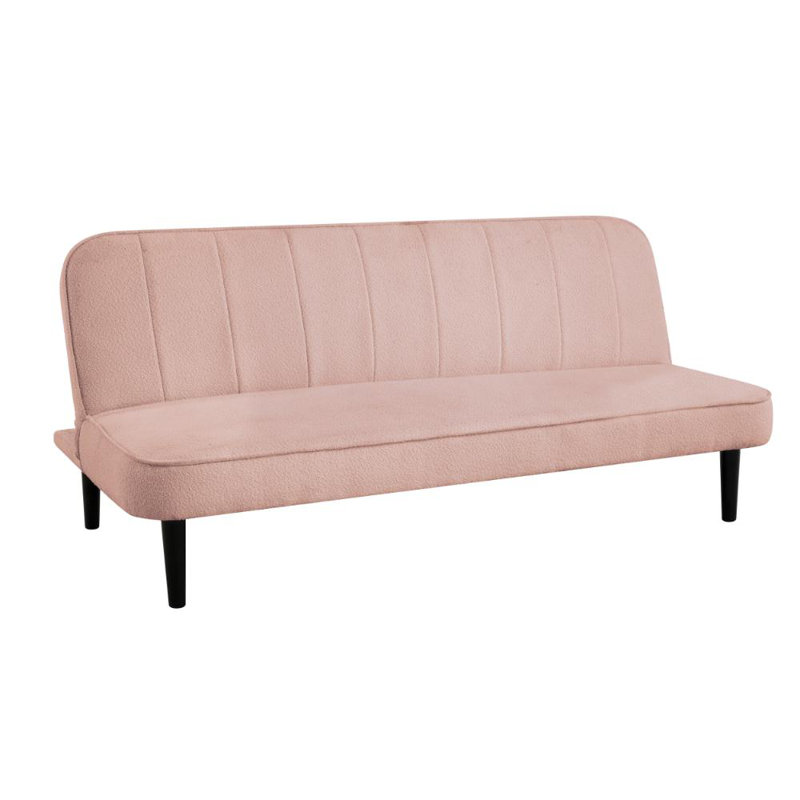 Alex 3 Seater Sofa Bed, Pink