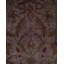 Tapis gris noué à la main de conception unique Chimel