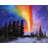 Braided Polyester Placemats Set of 4 - Aurora Borealis Design
