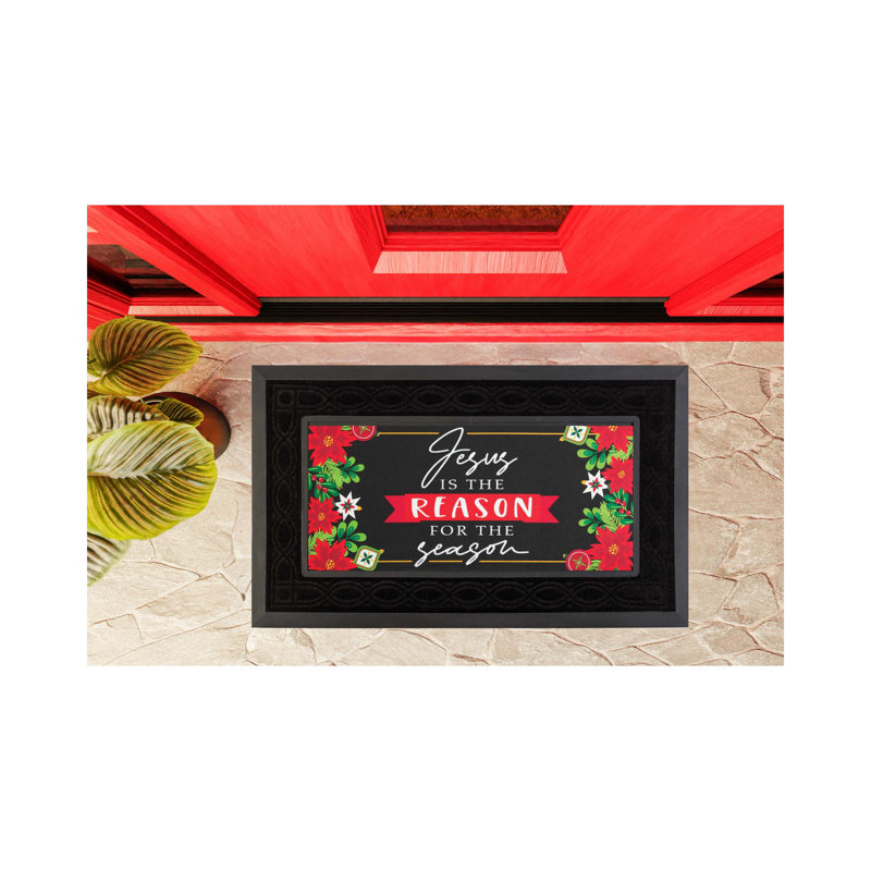 Kascha Doormat Insert Jesus Is The Reason 22x10