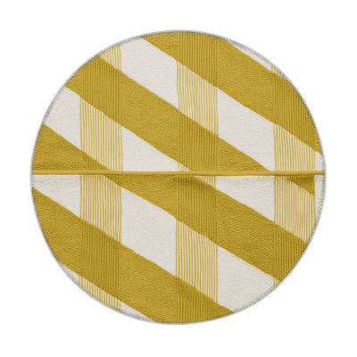 Tapis d'intérieur et d'extérieur à carreaux beige