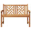 Solid Wood Outdoor Bench-1165033980