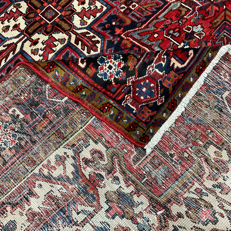 HERAT ORIENTAL Handmade Heriz Wool Rug