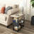 Hogsett End Table Storage and USB Ports & Power Outlets With Side Pockets-1397338388
