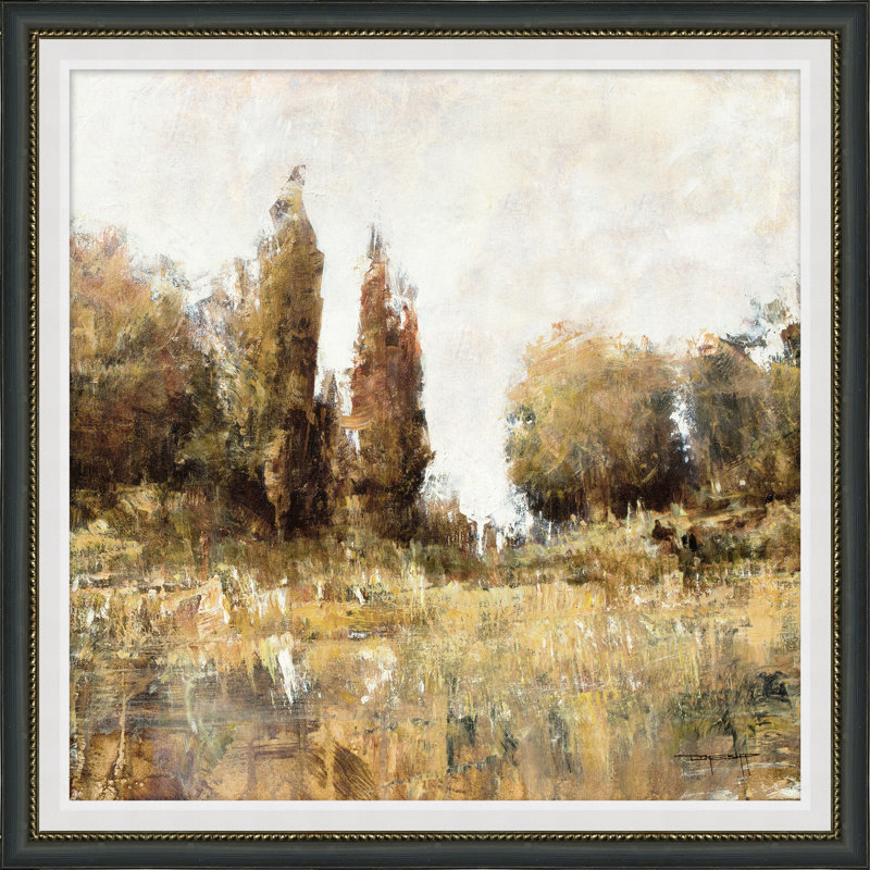 Réchauffement tendance - peinture encadrée