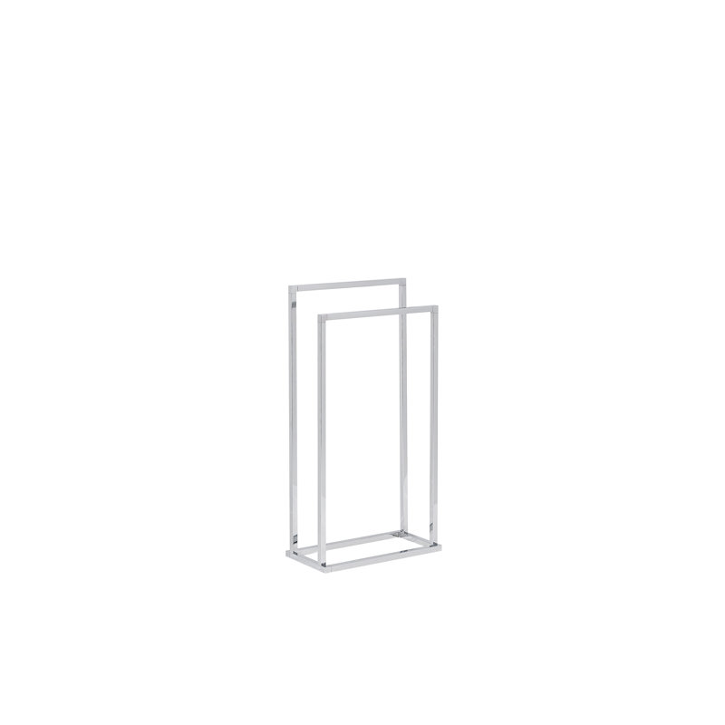 Alfonsi 45 cm L Freestanding Towel Stand, Silver