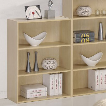 Kylee 3-Tier Open Shelf Bookcase