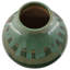 Vase en métal moderne avec motif géométrique
