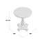 Brooksby Round Mahogany Wood Dining Table