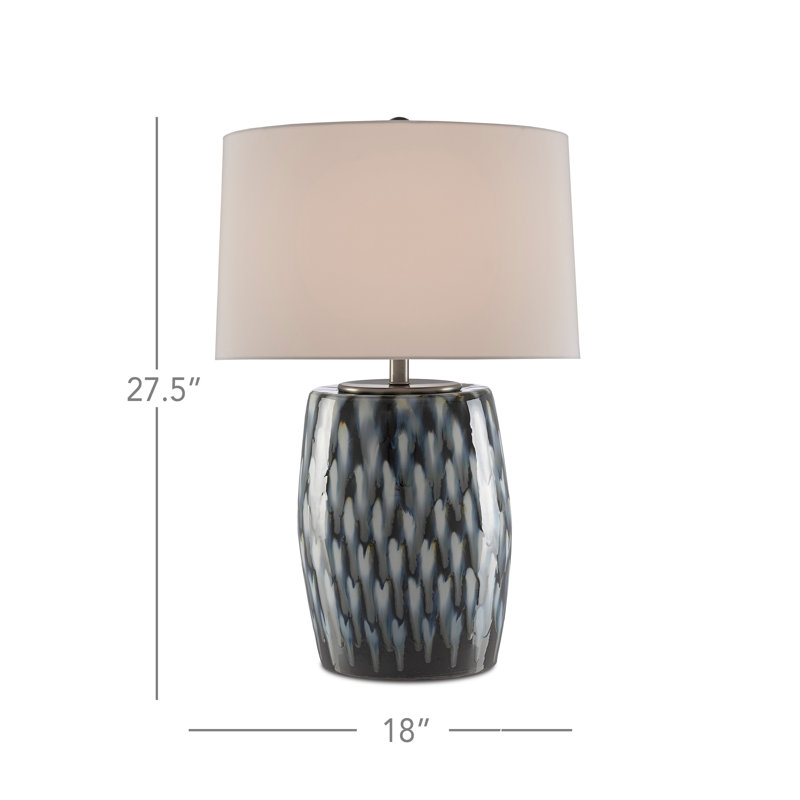 Lampe de table 27,5 "Indigo/nuage Milner