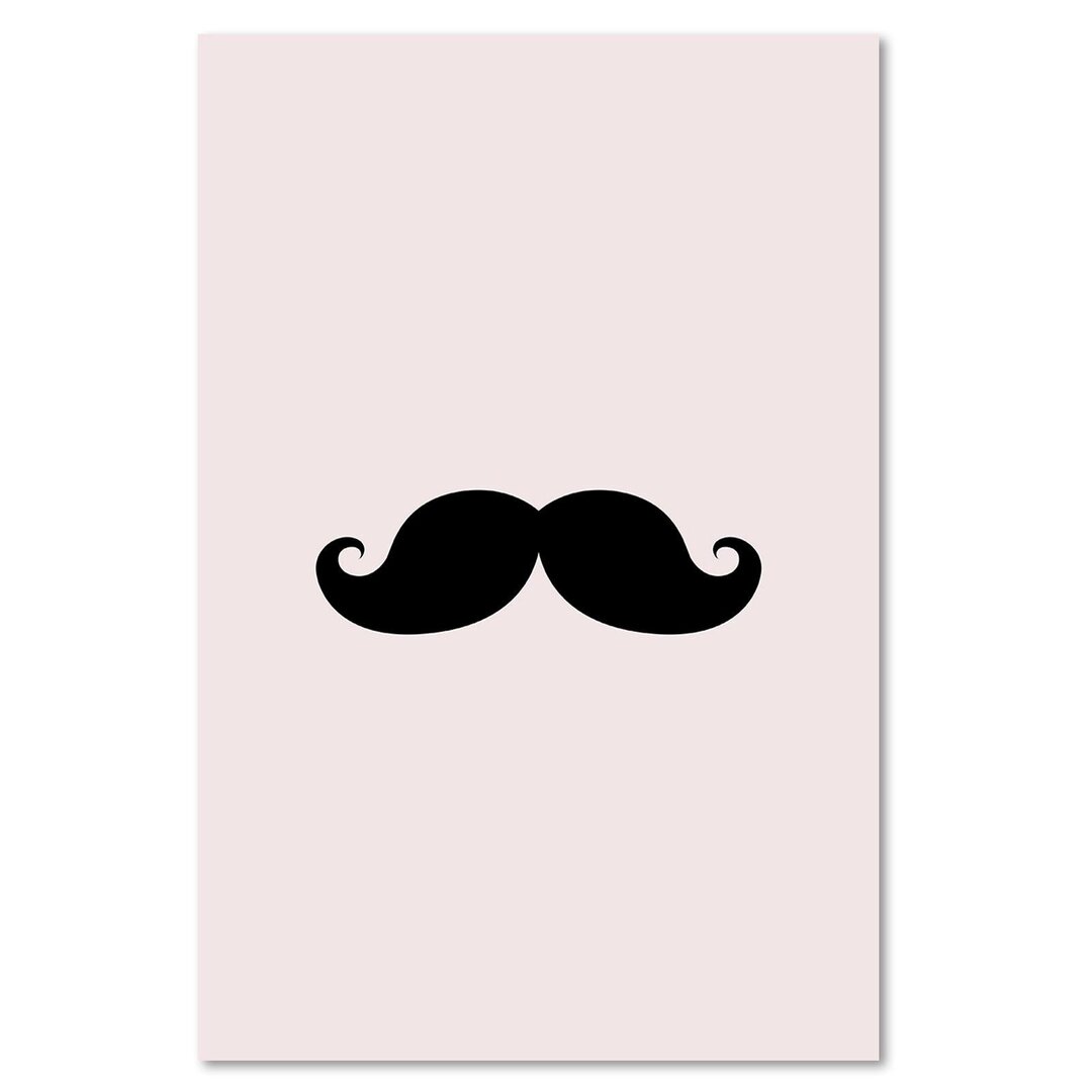 Leinwandbild Mustache