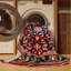 Machine Washable Tabriz Red Area Rug-155551980