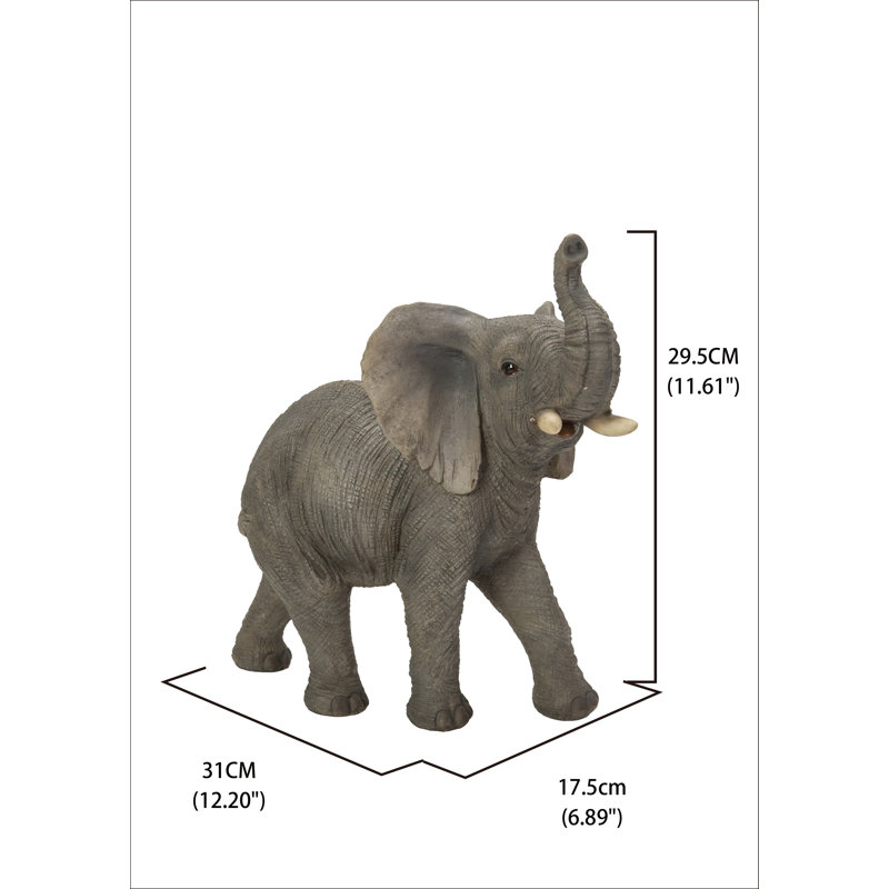 Animals Weather Resistant Water Resistant UV Resistant Polyresin Garden Statue