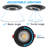 4'' Selectable Color Temperature Dimmable Air-Tight IC Rated LED Canless Recessed Lighting Kit