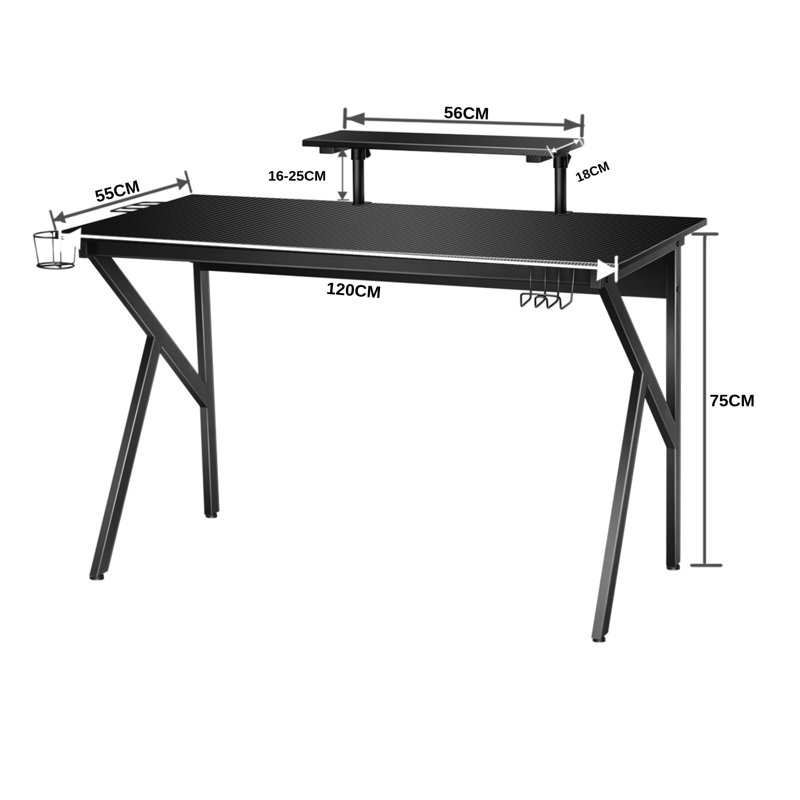 Steel Computer Desk