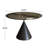 Round Dining Table With Sintered Stone Tabletop-331995954