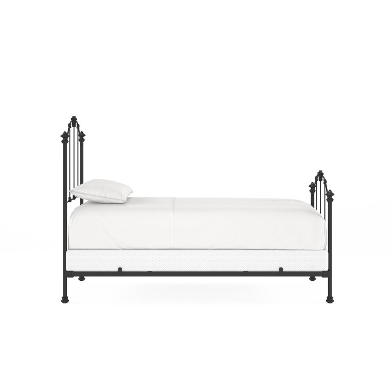 171 Country French Bed | Complete Standard, Twin, Gunmetal