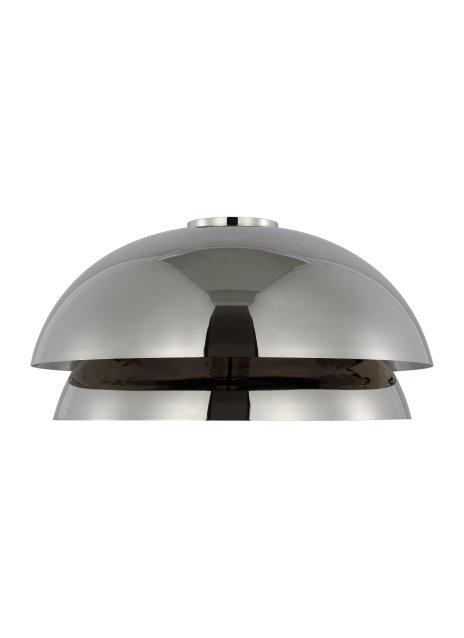 Shanti 2 - Light LED Pendant, Polished Nickel, 26" W x 26" D x 21.2" H