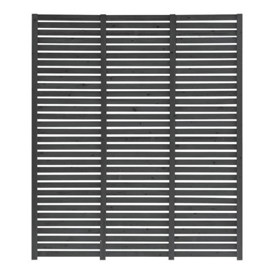 Sadiyah Wood Fence Panels Included