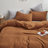 Solid Color Comforter Dark Color 3 PCs Bedding Set Deep Color Bed Comforter Set-115667184-115922242