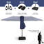 Ensemble 11 chaises de table de salle à manger de patio avec parasol et base-1495522436-1495522437