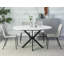 Lattingtown Round Metal Base Dining Table-478467666